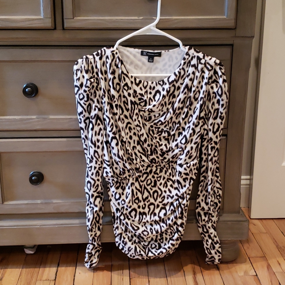 Leopard blouse